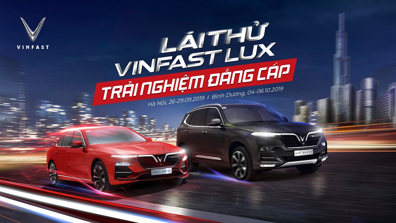 Đăng ký lái thử xe vinfat tại thái nguyên