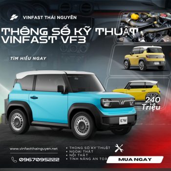 Thông Số Kỹ Thuật Vinfast VF3 Chi Tiết