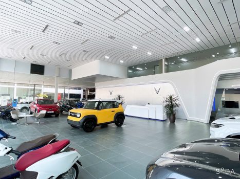 Showroom Vinfast Sông Công Thái Nguyên Rộng Rãi Sang Trọng