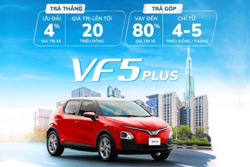 Trả góp Vinfast VF5 vô cùng dễ dàng