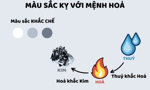 Mệnh Hoả Kụ Xe màu gì ?