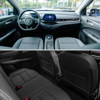 Nội thất vinfast VF5 nhiều trang bị tiện nghi hơn VF3