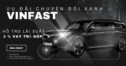 Khách hàng vay mua xe ô tô điện VinFast ưu đãi lãi suất 3%